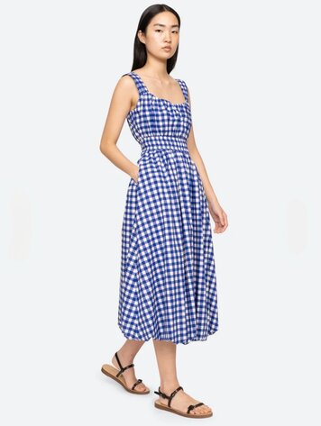 Sea NY Neci Gingham Tank Dress