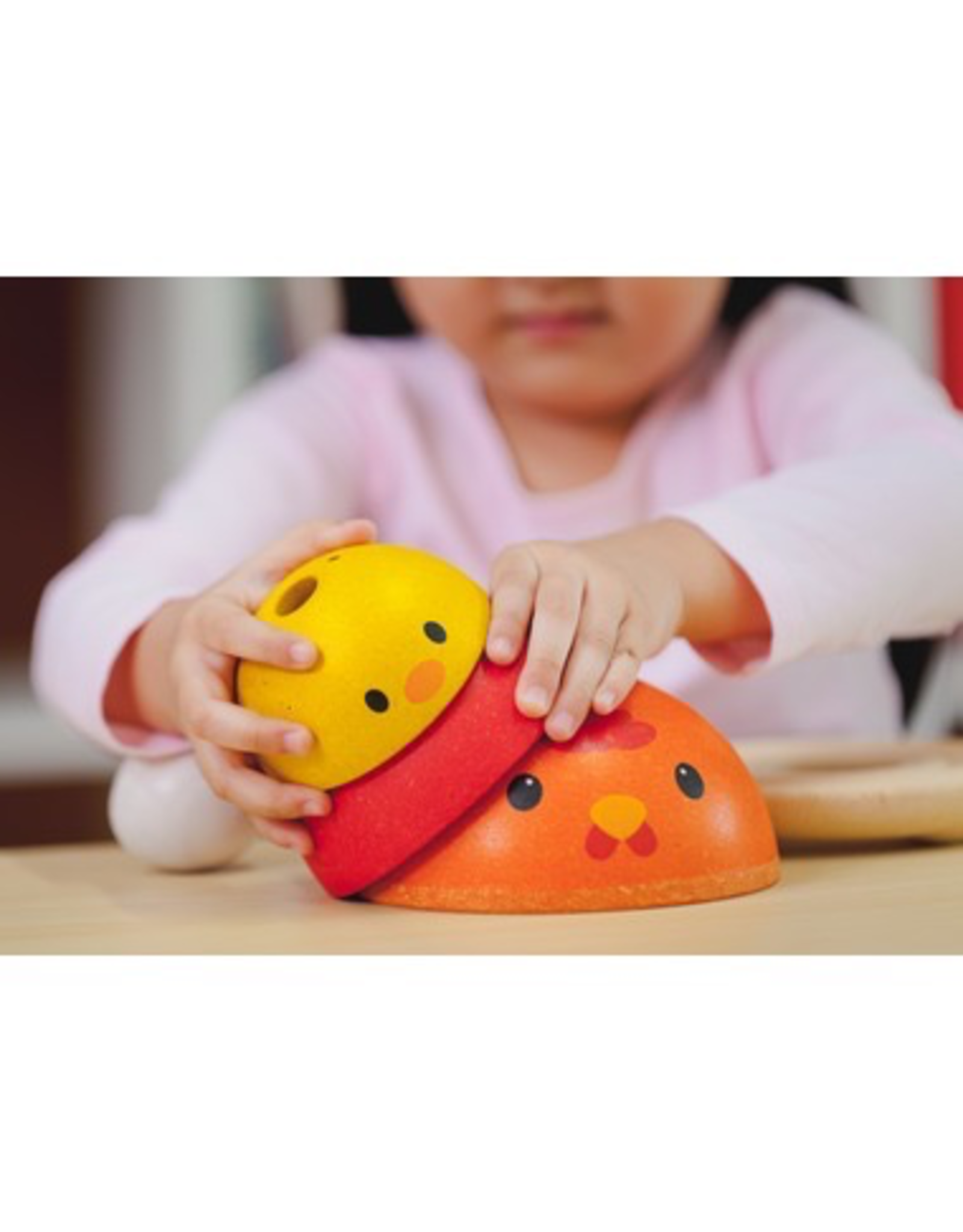 plan toys nesting chicken