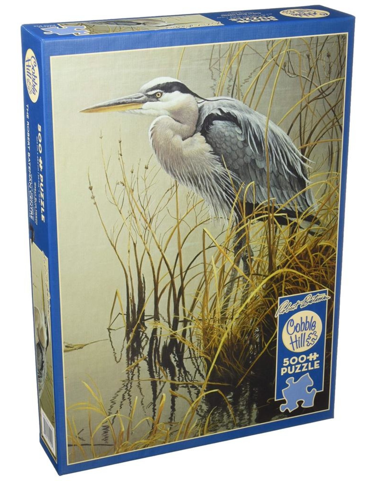 Cobble Hill Puzzles GREAT BLUE HERON 500PC The Swag Sisters' Toy Store