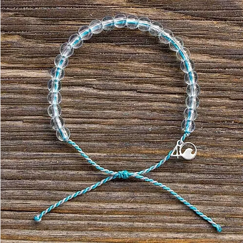 4ocean 4ocean po18 dolphin lt blue white bracelet