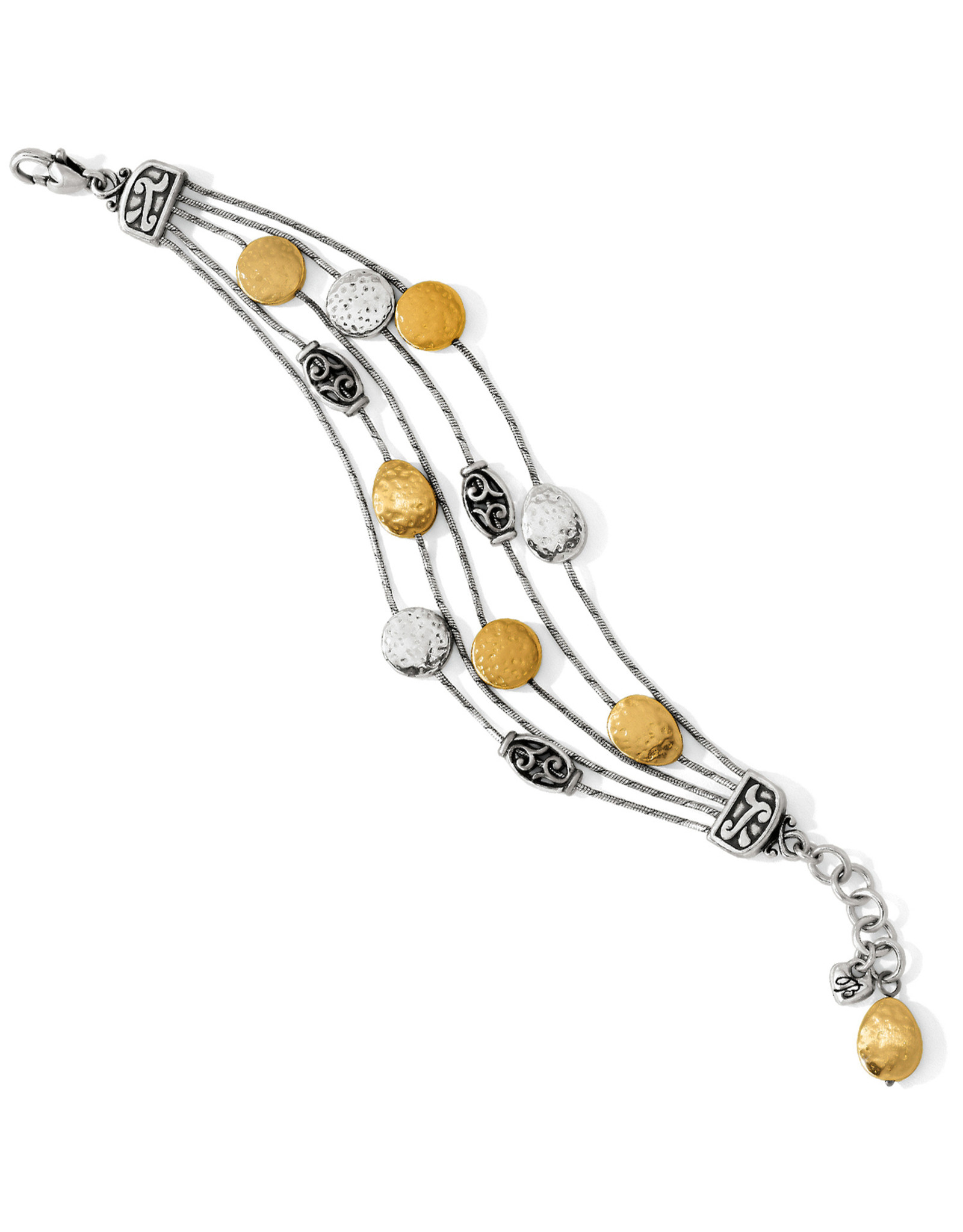 Brighton Brighton J37011 Silver & Gold Mediterranean Bracelet