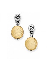 Brighton Brighton J17351     Sil/gold Mediterranean Drop Post Earring Brighton Brighton J17351     Sil/gold Mediterranean Drop Post Earring