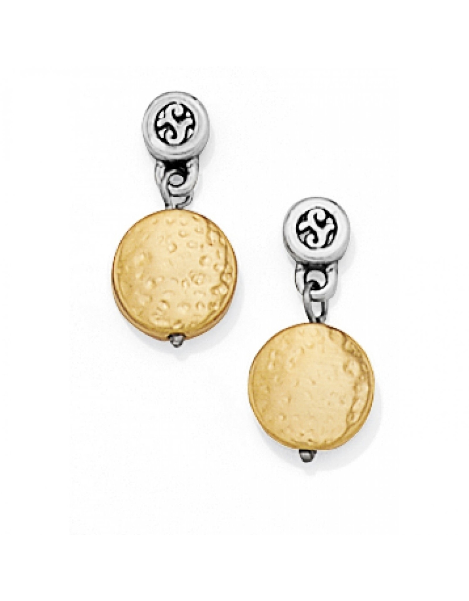 Brighton Brighton J17351     Sil/gold Mediterranean Drop Post Earring