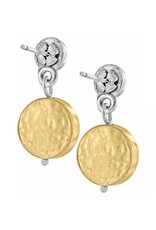 Brighton Brighton J17351     Sil/gold Mediterranean Drop Post Earring Brighton Brighton J17351     Sil/gold Mediterranean Drop Post Earring