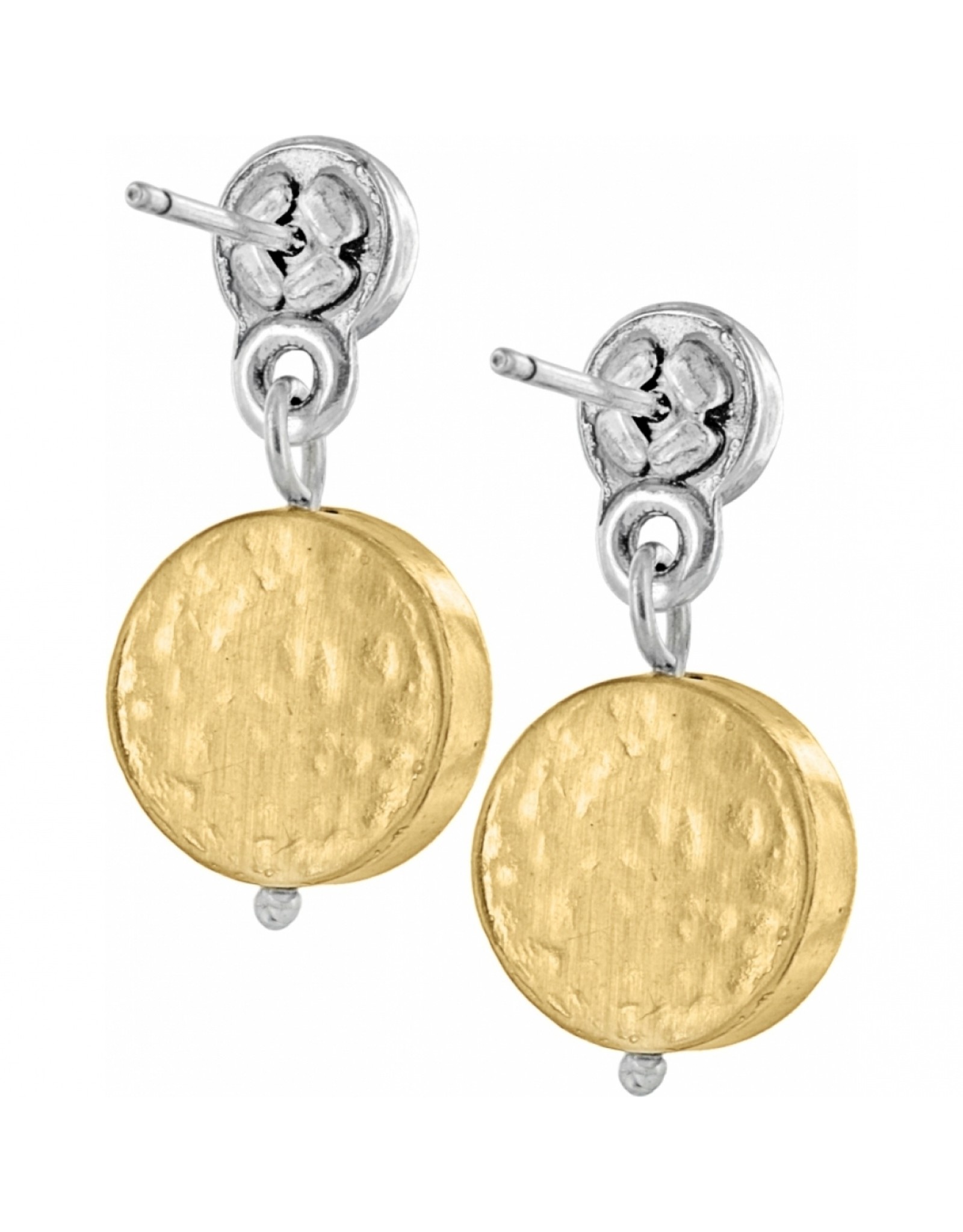 Brighton Brighton J17351     Sil/gold Mediterranean Drop Post Earring
