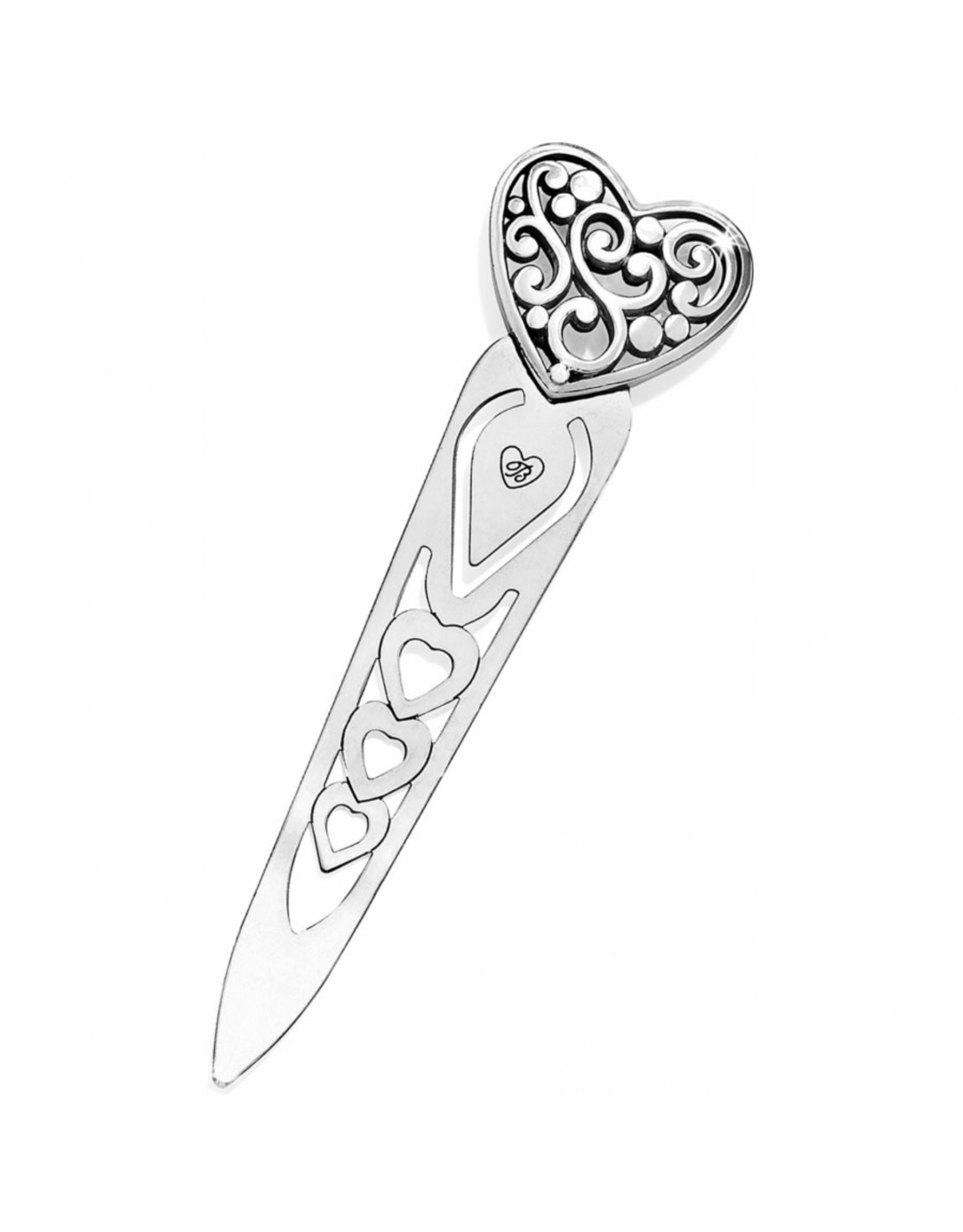 Brighton Brighton G90990 Sil Contempo Heart Bookmark