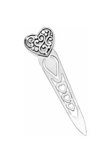 Brighton Brighton G90990 Sil Contempo Heart Bookmark