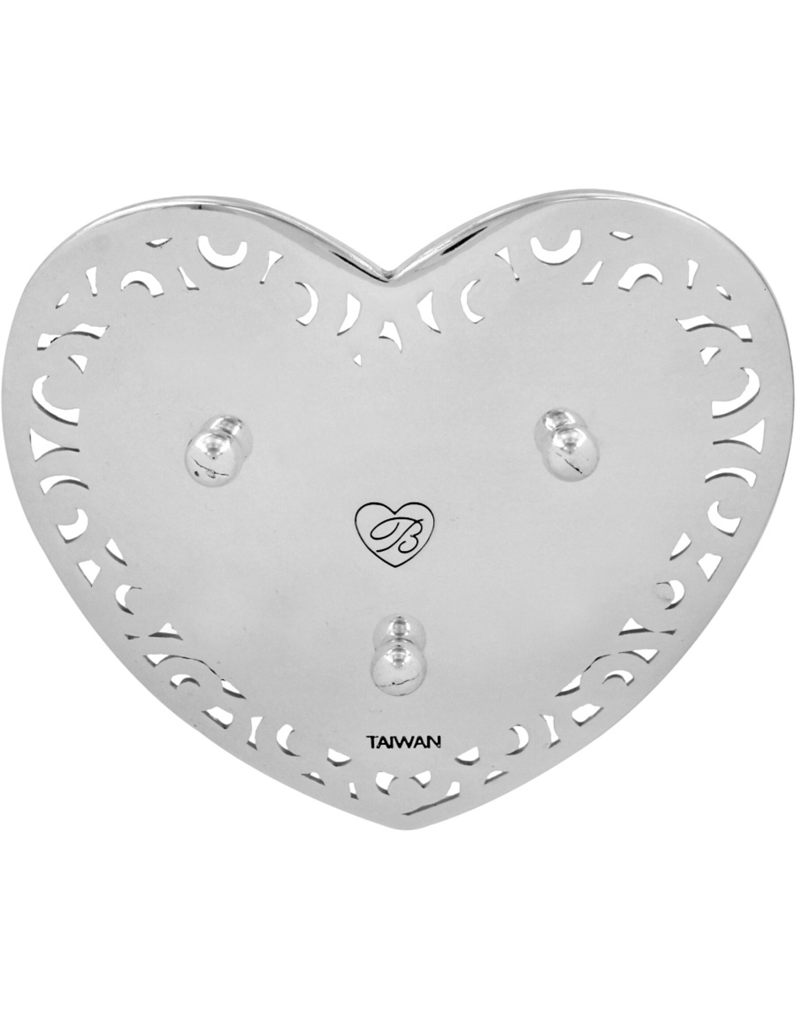 Brighton Brighton G81140 Sil/Enml Lacie Daisy 3 Ring Holder