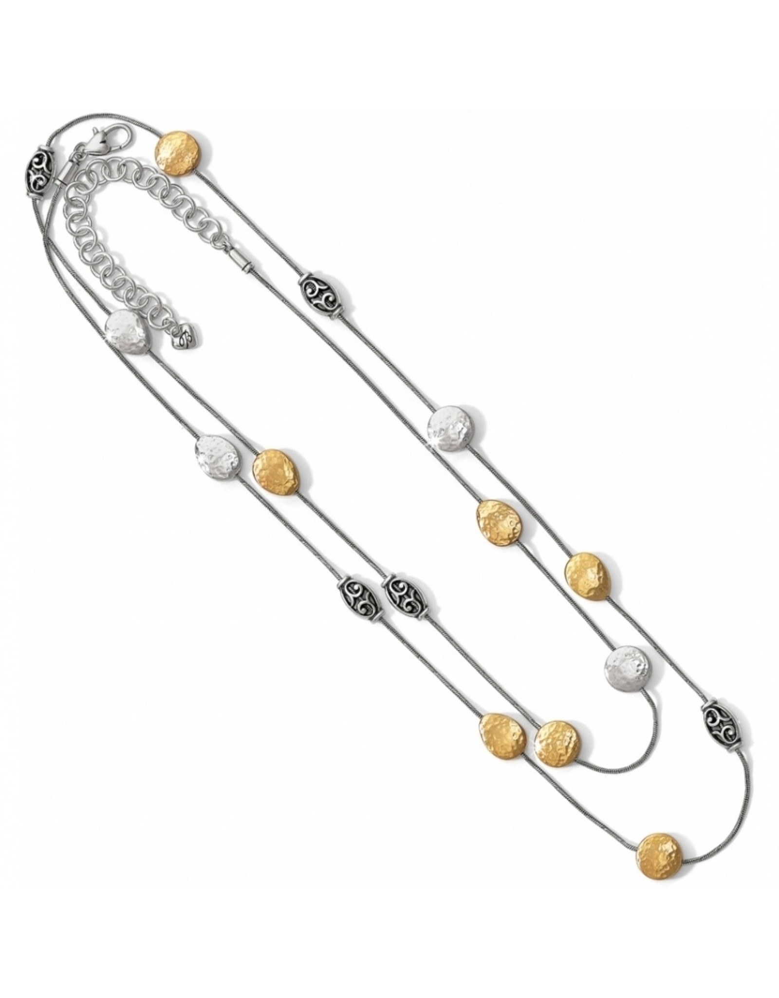 Brighton Brighton J46771  Silver & Gold Mediterranean Long Necklace