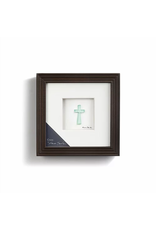 Demdaco Demdaco 1004370180 Cross Wall Art Decor Grey Sharon Nowlan