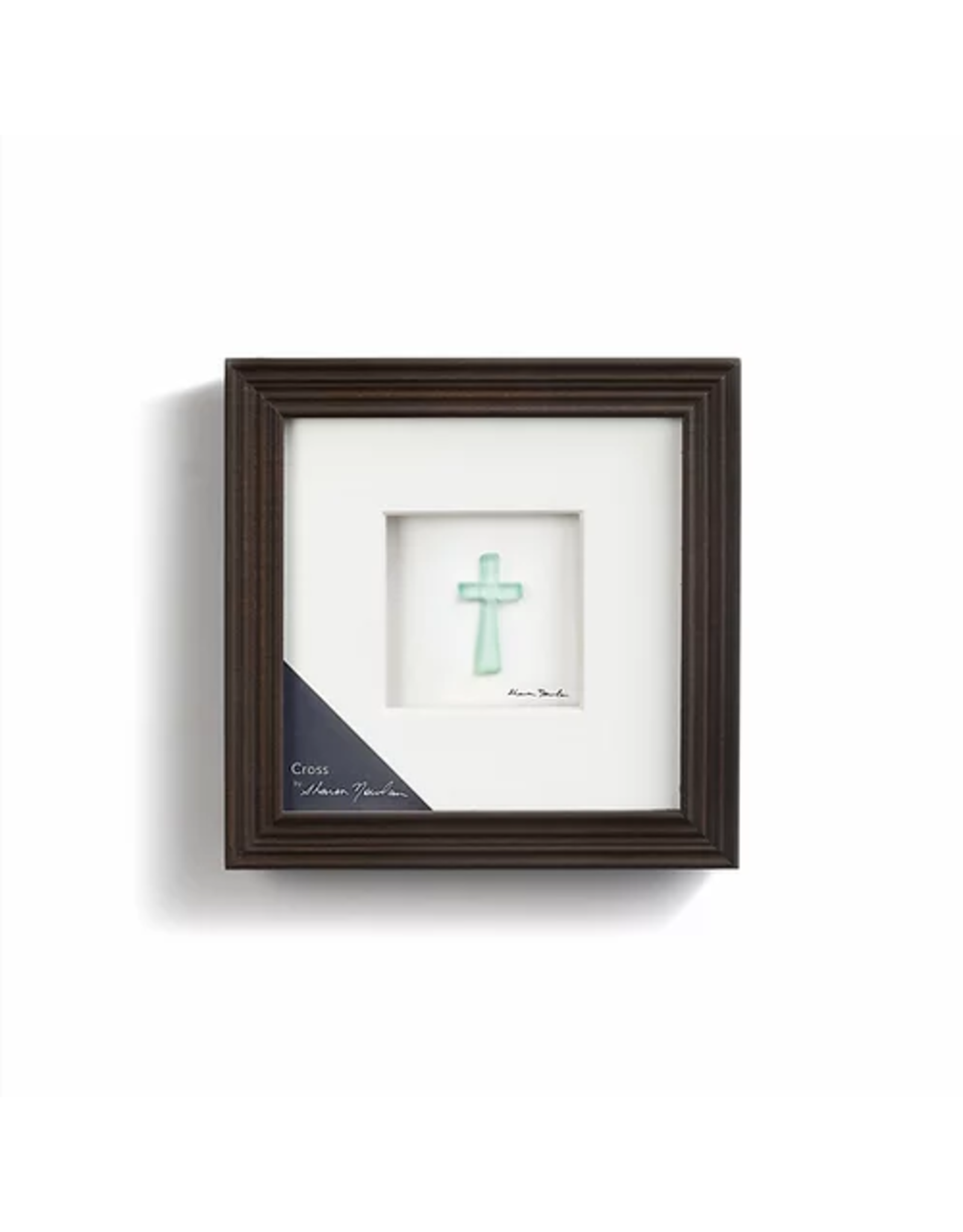 Demdaco Demdaco 1004370180 Cross Wall Art Decor Grey Sharon Nowlan