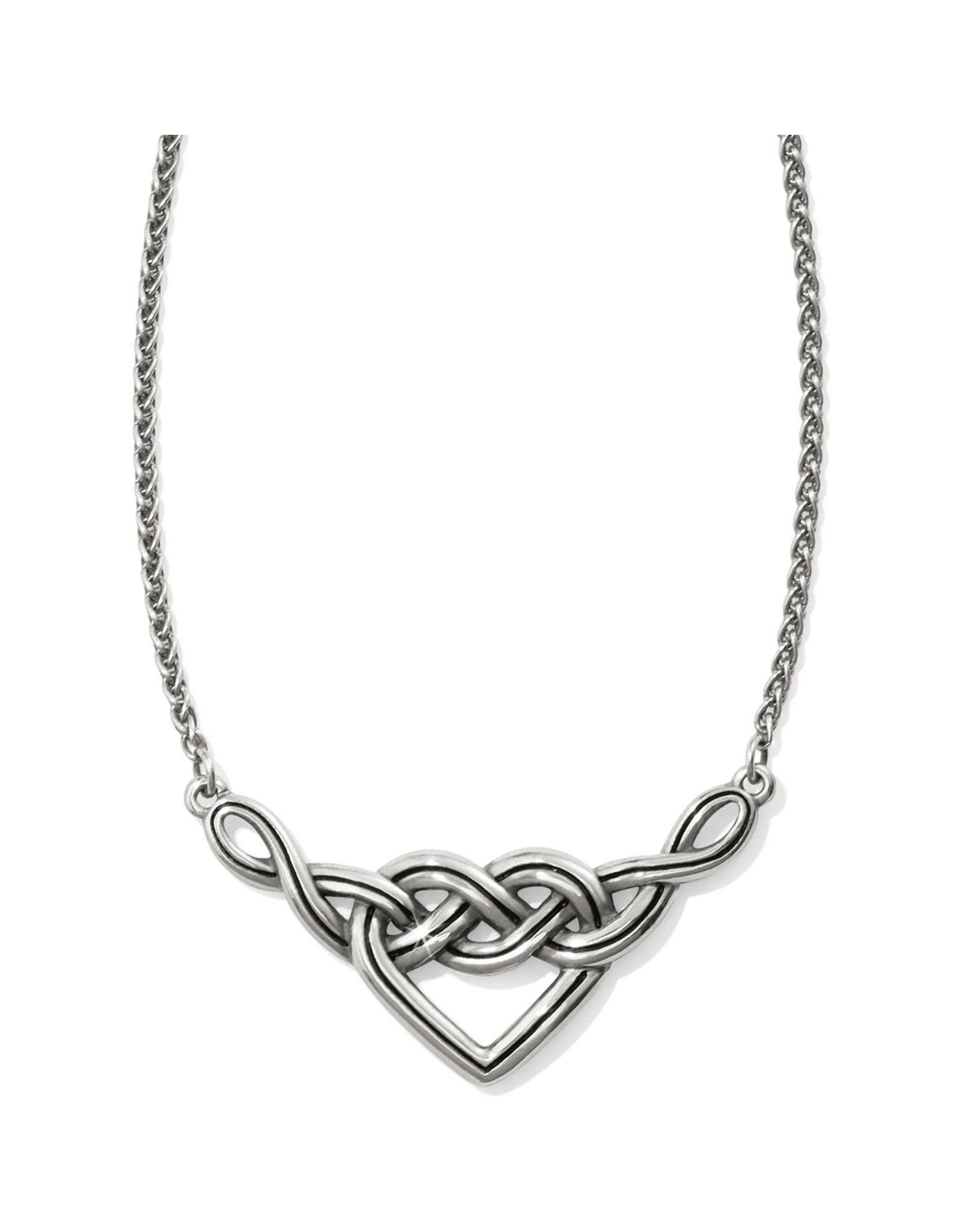 Brighton Brighton JL8480 Interlok V Heart Necklace