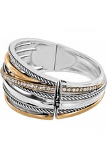 Brighton Brighton JF0111 Gold Neptune’s Rings Hinged Bangle