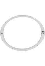 Brighton Brighton JB0962 Footprints Bangle Hinged Bracelet