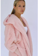 Nordic Beach Nordic Beach NB-PH Cozy Hooded Wrap One Size  Pink Heaven