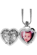 Brighton Brighton J44722 Floral Heart Single Locket