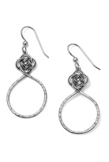Brighton Brighton JA4920 Interlok Knot Circle French Wire Earring