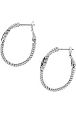 Brighton Brighton JA4940 Interlok Knot Rope Hoop Earring
