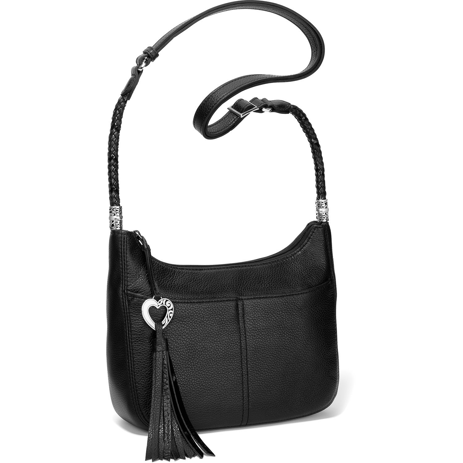 Brighton H4292A Baby Barbados Black Hobo Handbag The Mercantile at