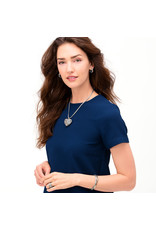 Brighton Brighton JF2081 2 Tone Neptune’s Rings Narrow Hinged Bracelet Brighton Brighton JF2081 2 Tone Neptune’s Rings Narrow Hinged Bracelet