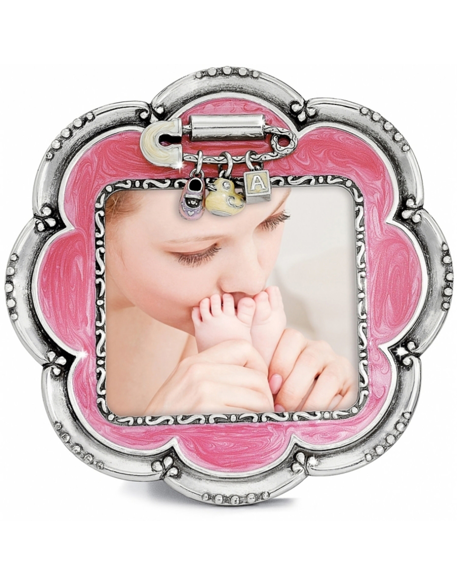 Brighton Brighton G10280 Baby Love Flower Frame Pink