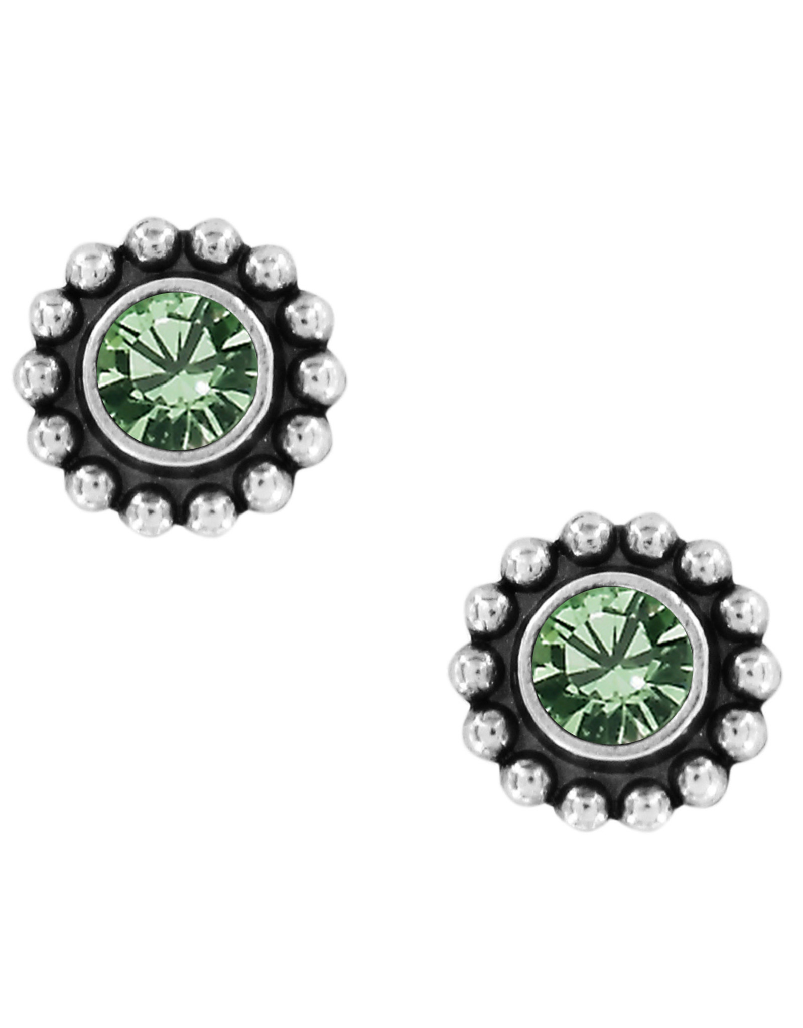 Brighton Brighton J2049L Twinkle Peridot Mini Post Earring August