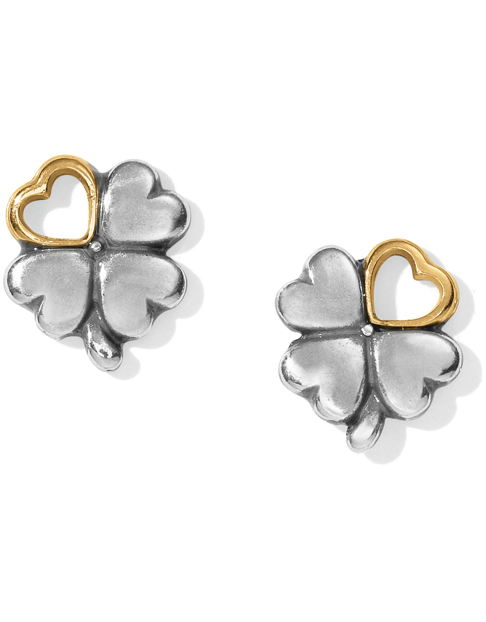 Brighton Brighton J22130 Clover Heart Mini Post Earring