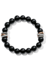 Brighton Brighton JF540E Neptune's  Rings Black Stretch Bracelet