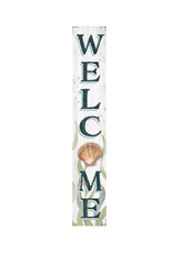 My Word My Word 60704 Welcome Coastal Shell  Porch Board