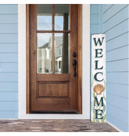 My Word My Word 60704 Welcome Coastal Shell  Porch Board