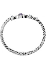 Brighton Brighton JB6622 Sil/Tanz Halo Hinged Bangle Brighton Brighton JB6622 Sil/Tanz Halo Hinged Bangle