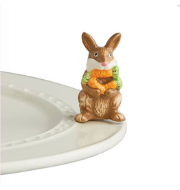 Nora Fleming Nora Fleming A226 Rabbit with Carrot Funny Bunny Mini