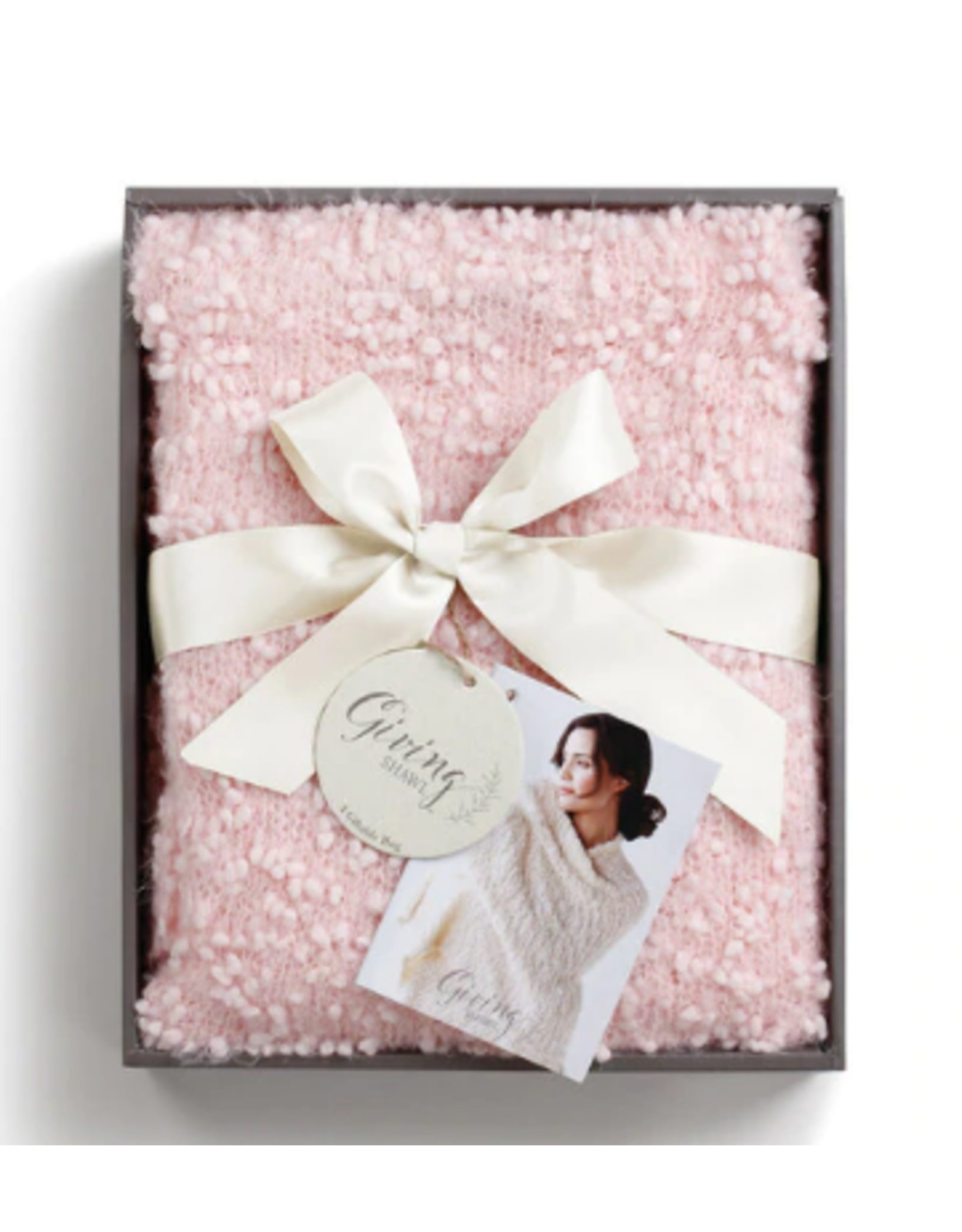 Demdaco Demdaco 1004140003 Pink Giving Shawl