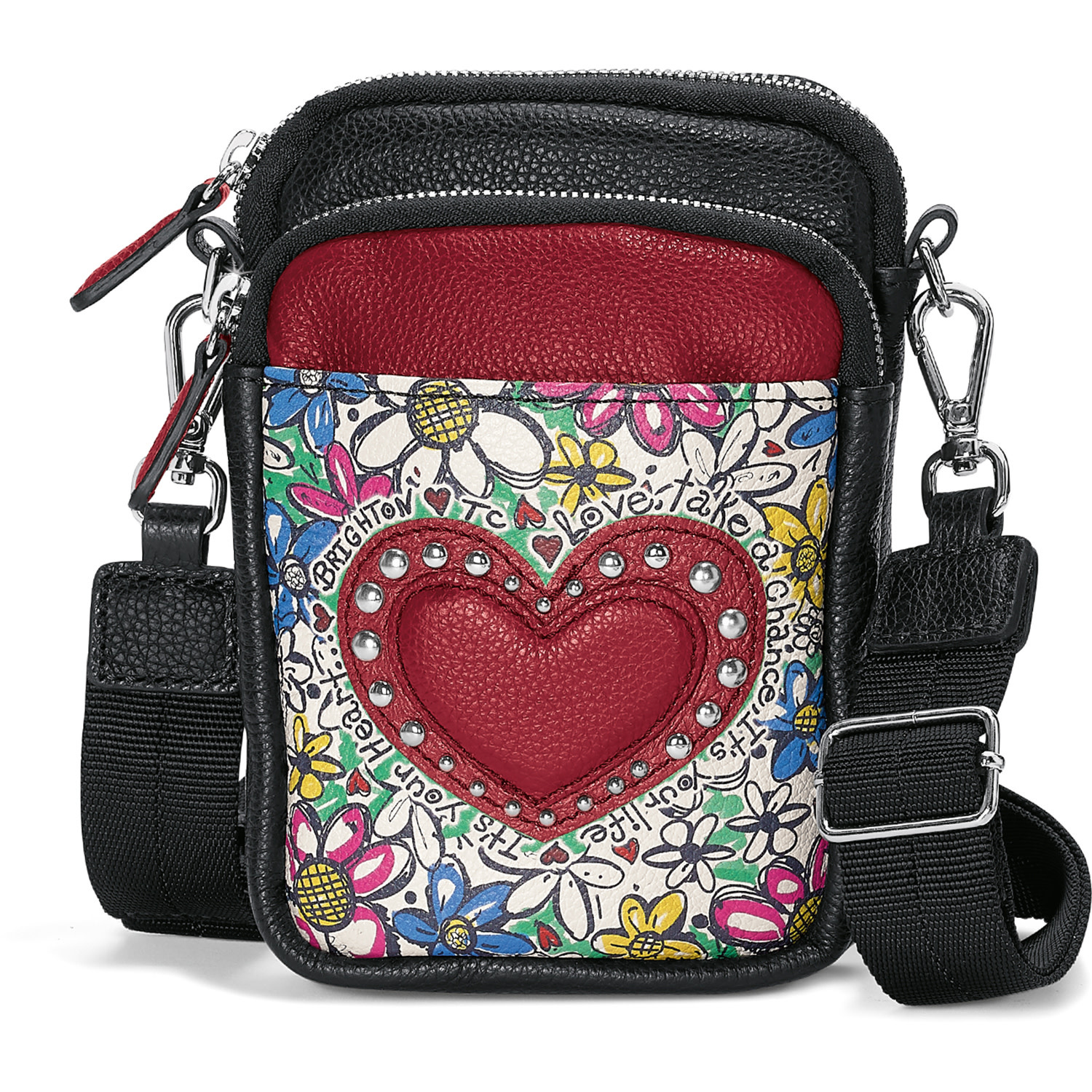 Brighton H1522M Black Multi Scribble Garden Utiity - The