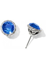 Brighton Brighton JA173B Sapphire Iris Stud Earring