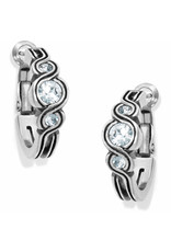 Brighton Brighton JA2671 Infinity Sparkle Hoop Earrings