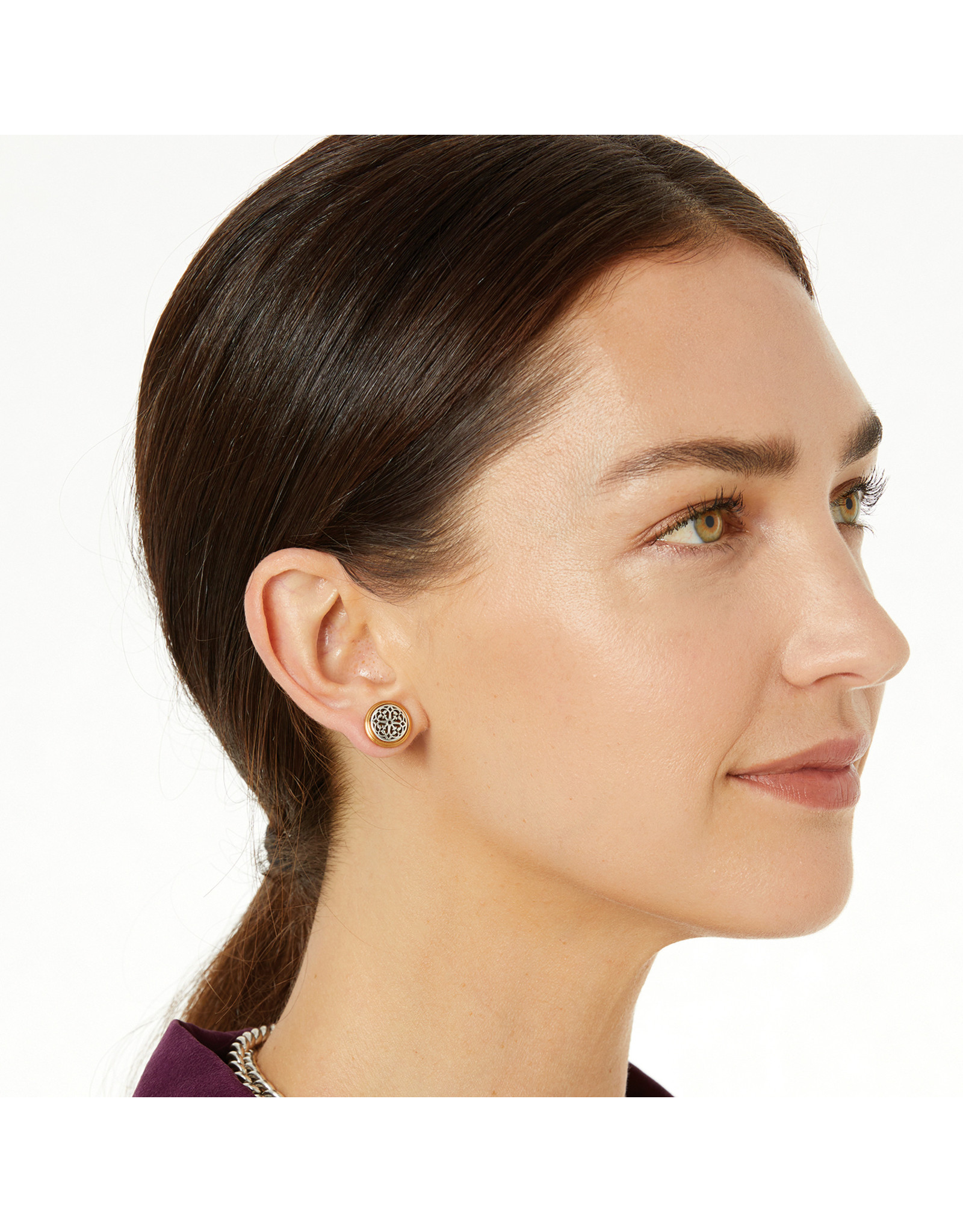 Brighton Brighton JA5802 Ferrara Two Tone Post Earring