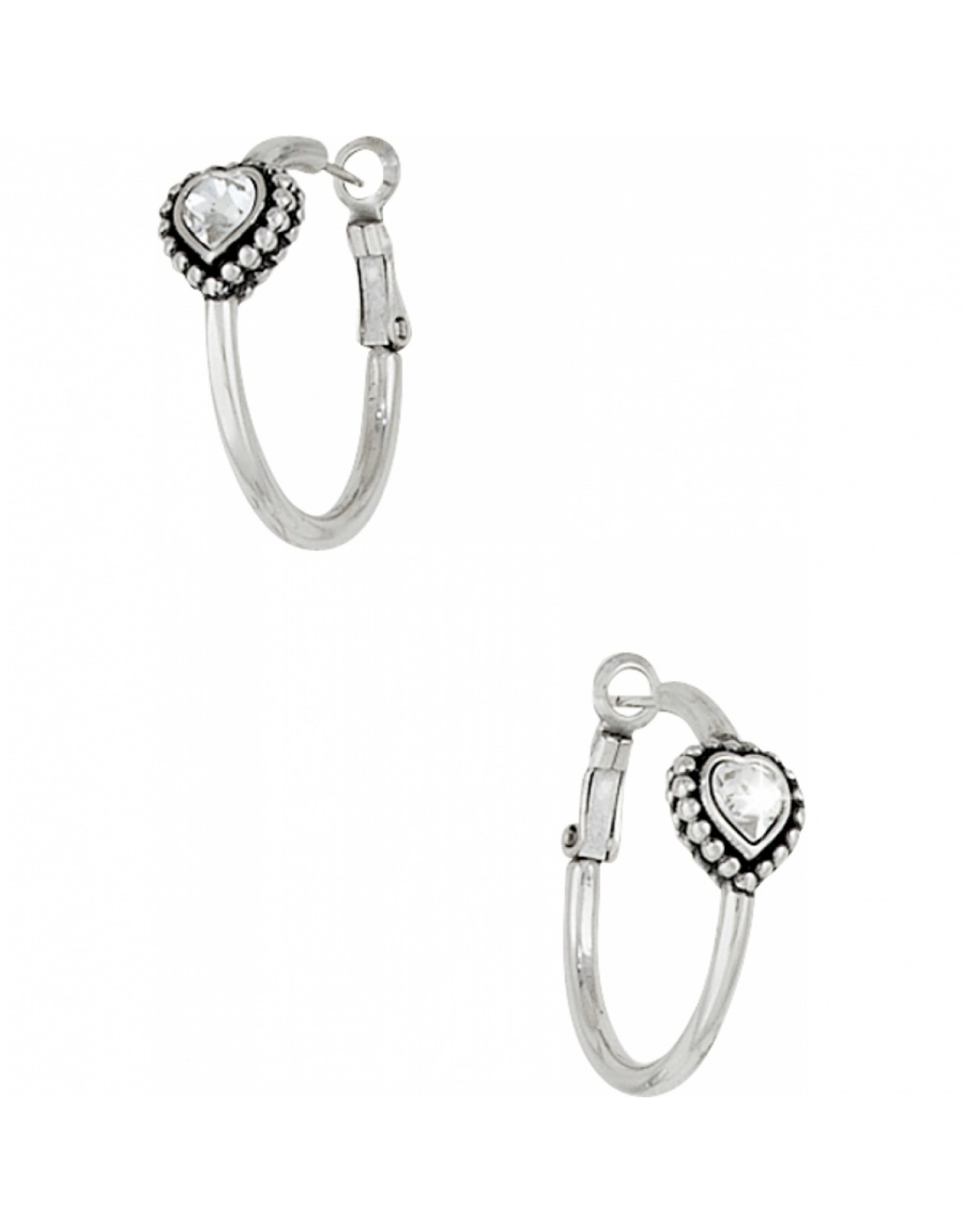 Brighton Brighton JE1392 Shimmer Heart Small Hoop
