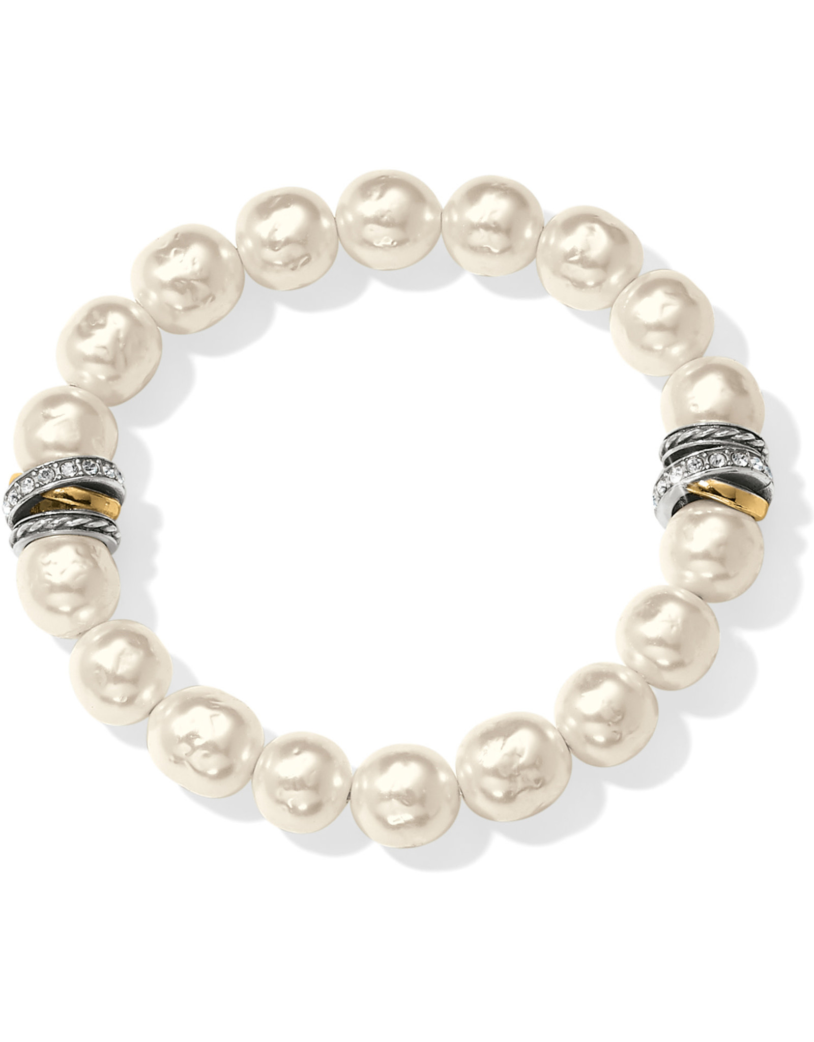 Brighton Brighton JF540P Neptune’s Rings Pearl Stretch Bracelet