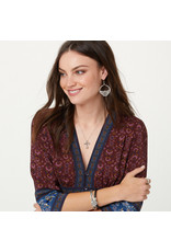 Brighton Brighton JL8490 Interlok Petite Cross Necklace Brighton Brighton JL8490 Interlok Petite Cross Necklace