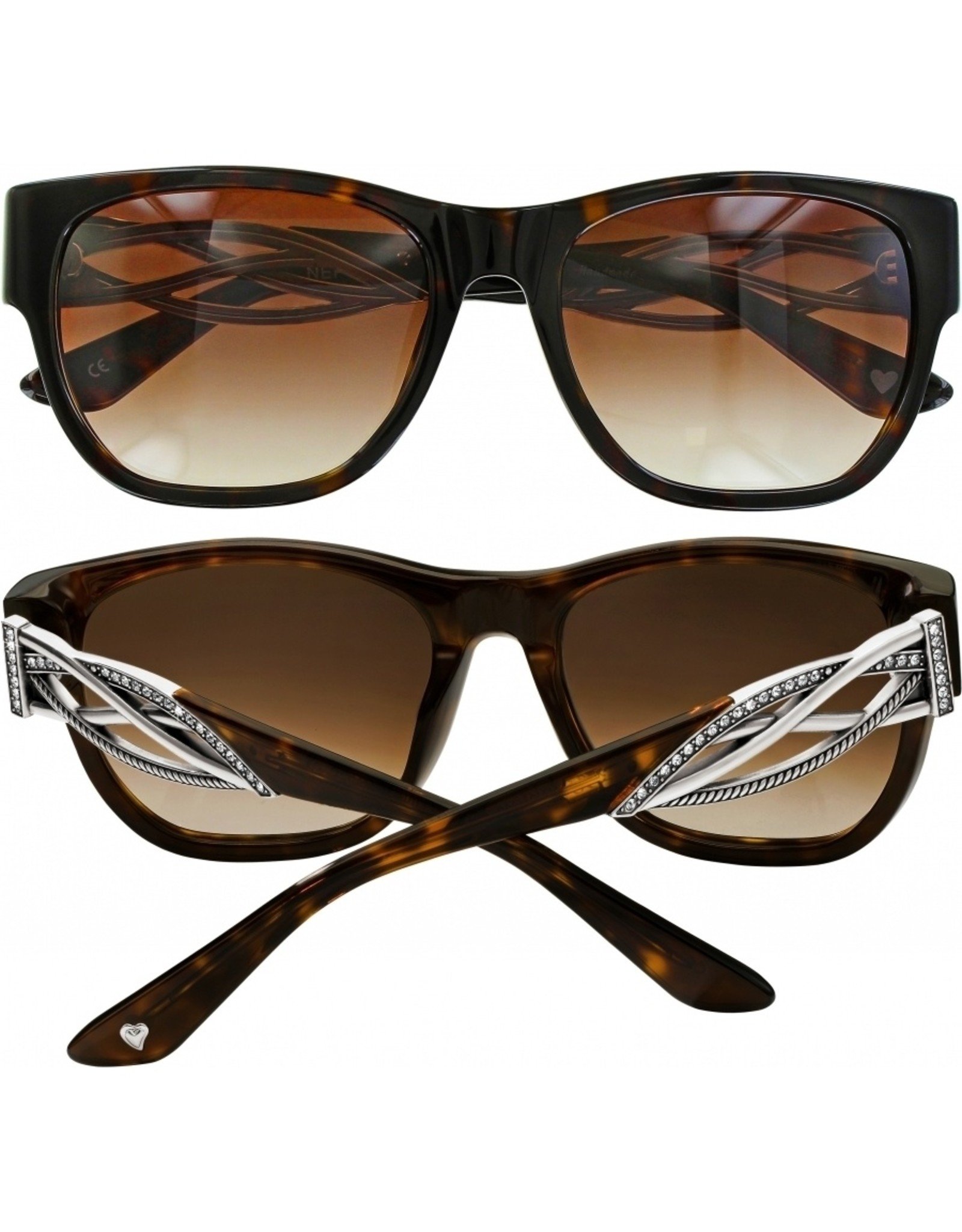 Brighton Brighton A12687 Neptune’s Rings Swirl Tortoise Sunglasses