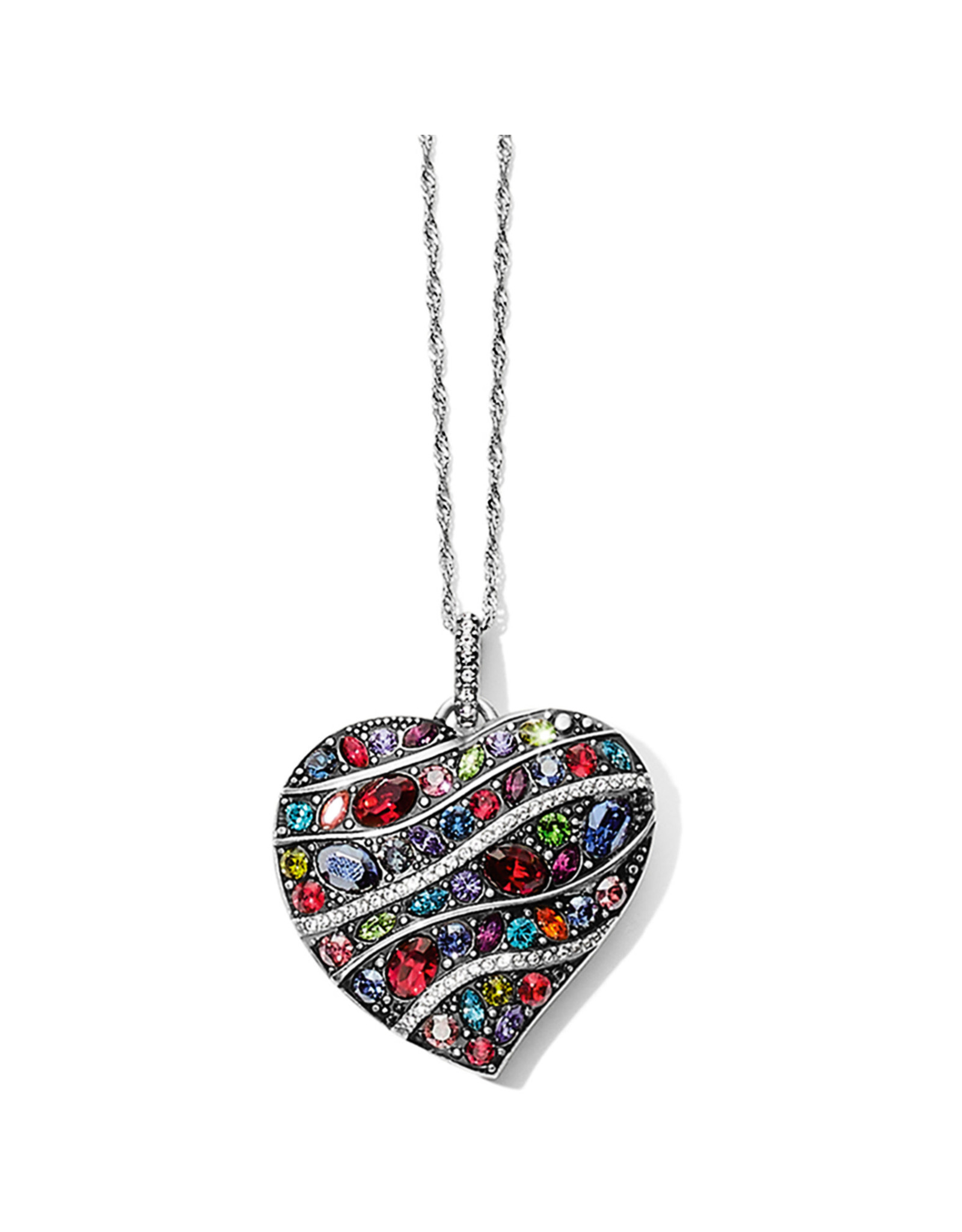 Brighton Brighton JM2413 Trust Your Journey Red Heart Necklace