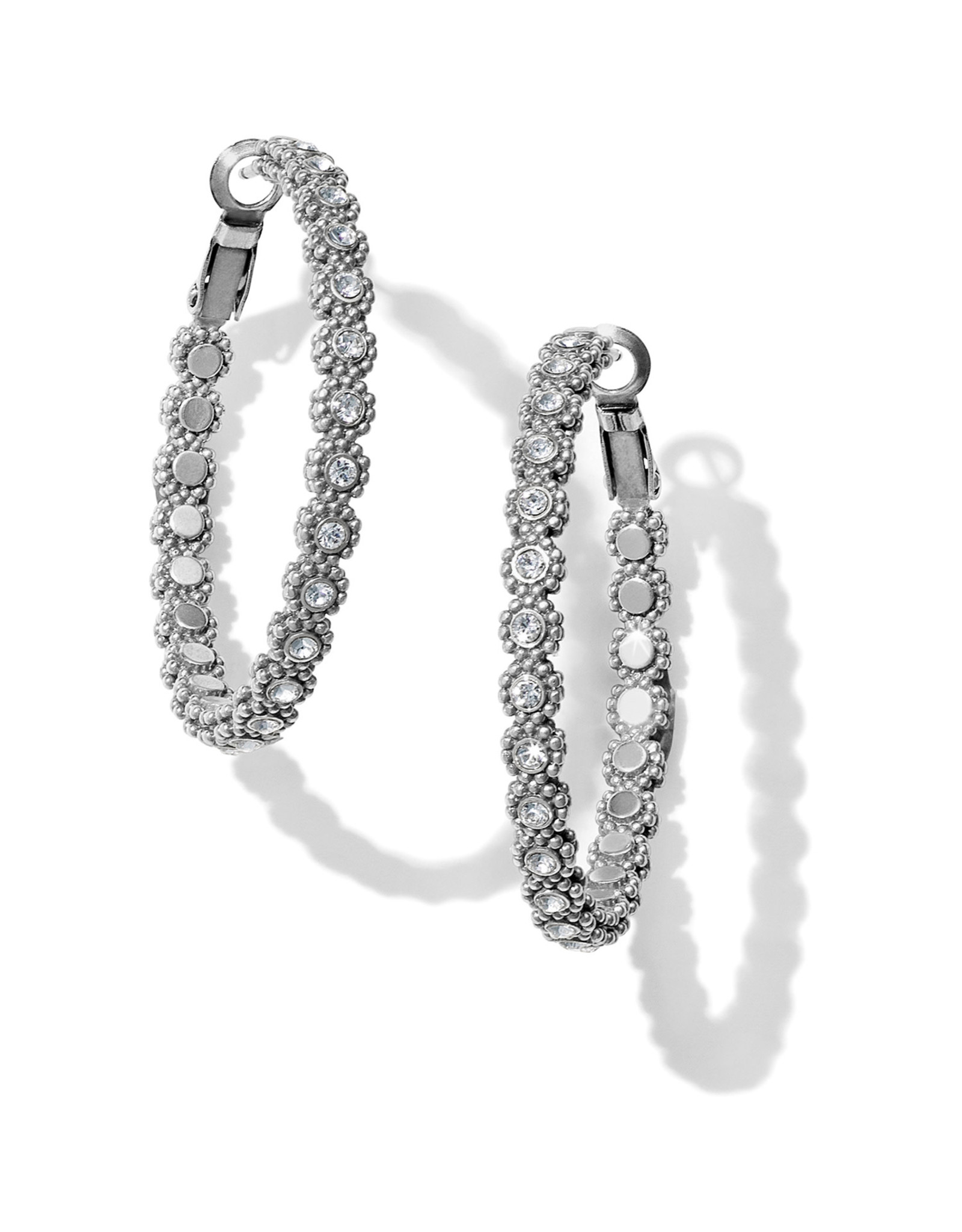 Brighton Brighton JA5341 Twinkle Splendor Medium Hoop Earring