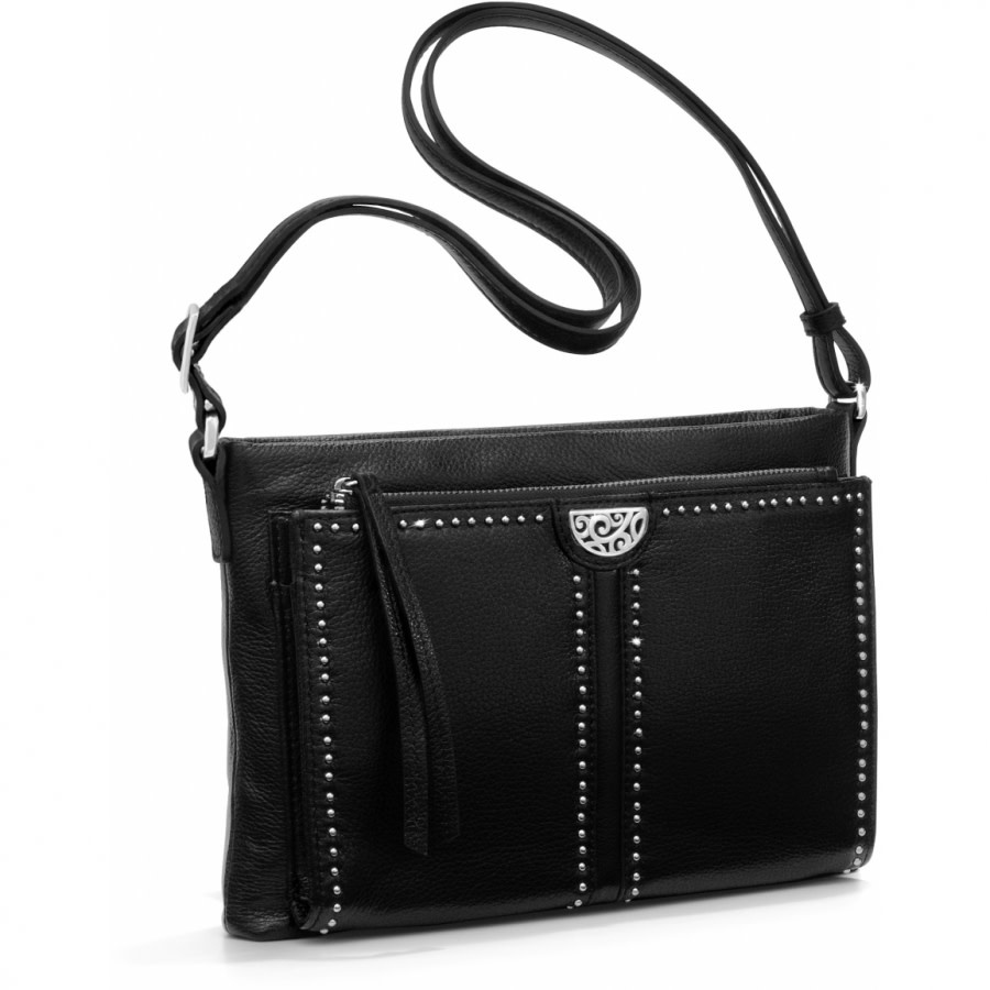 Brighton H42413 Black Jagger Cross body Organizer The Mercantile at Springdale