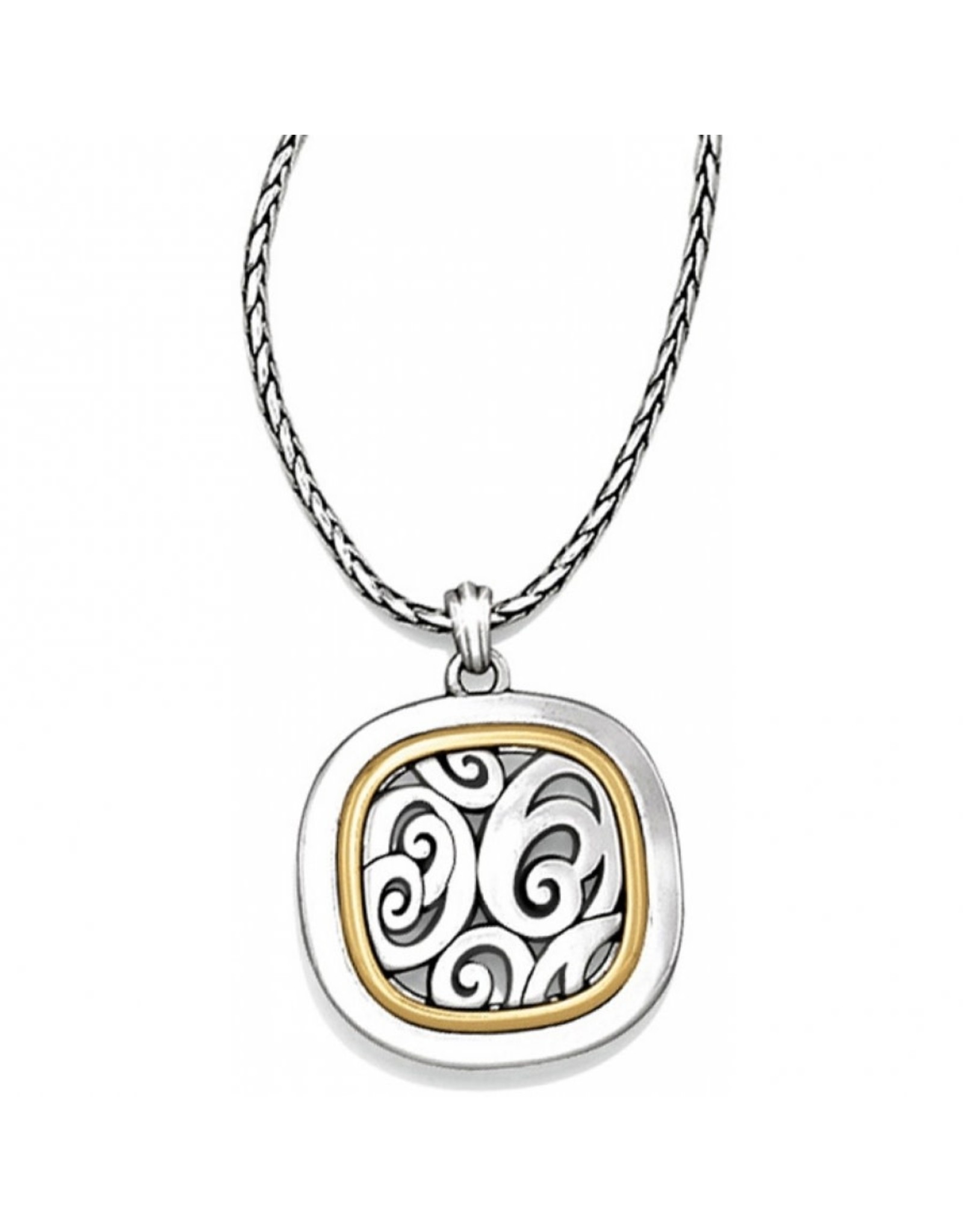 Brighton Brighton JN5421 Sil/Gold Spin Master Necklace
