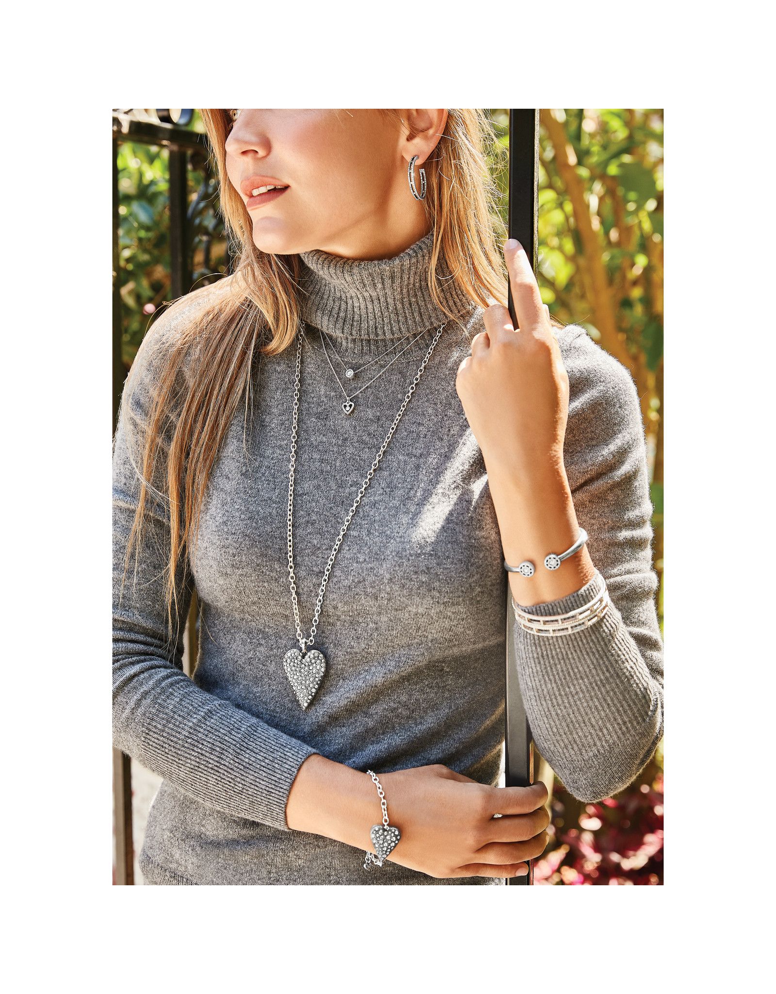 Brighton Brighton JM3451 Illumina Love Heart Necklace