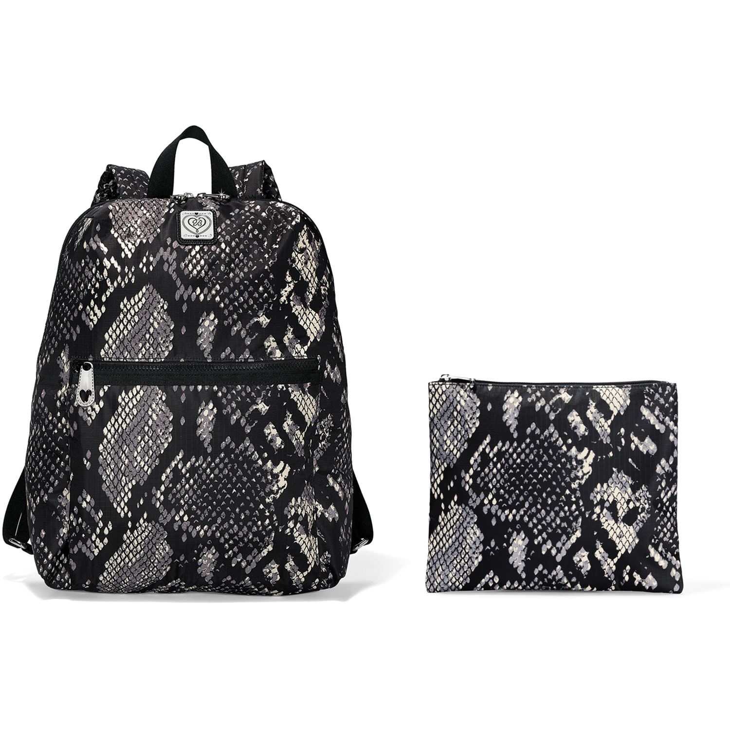 Brighton top leopard backpack