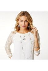 Brighton Brighton JF5963 Elora Gems Tri Strand Bracelet Brighton Brighton JF5963 Elora Gems Tri Strand Bracelet