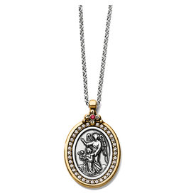 Brighton Brighton JM2983 Guardian Angel Two Tone Necklace