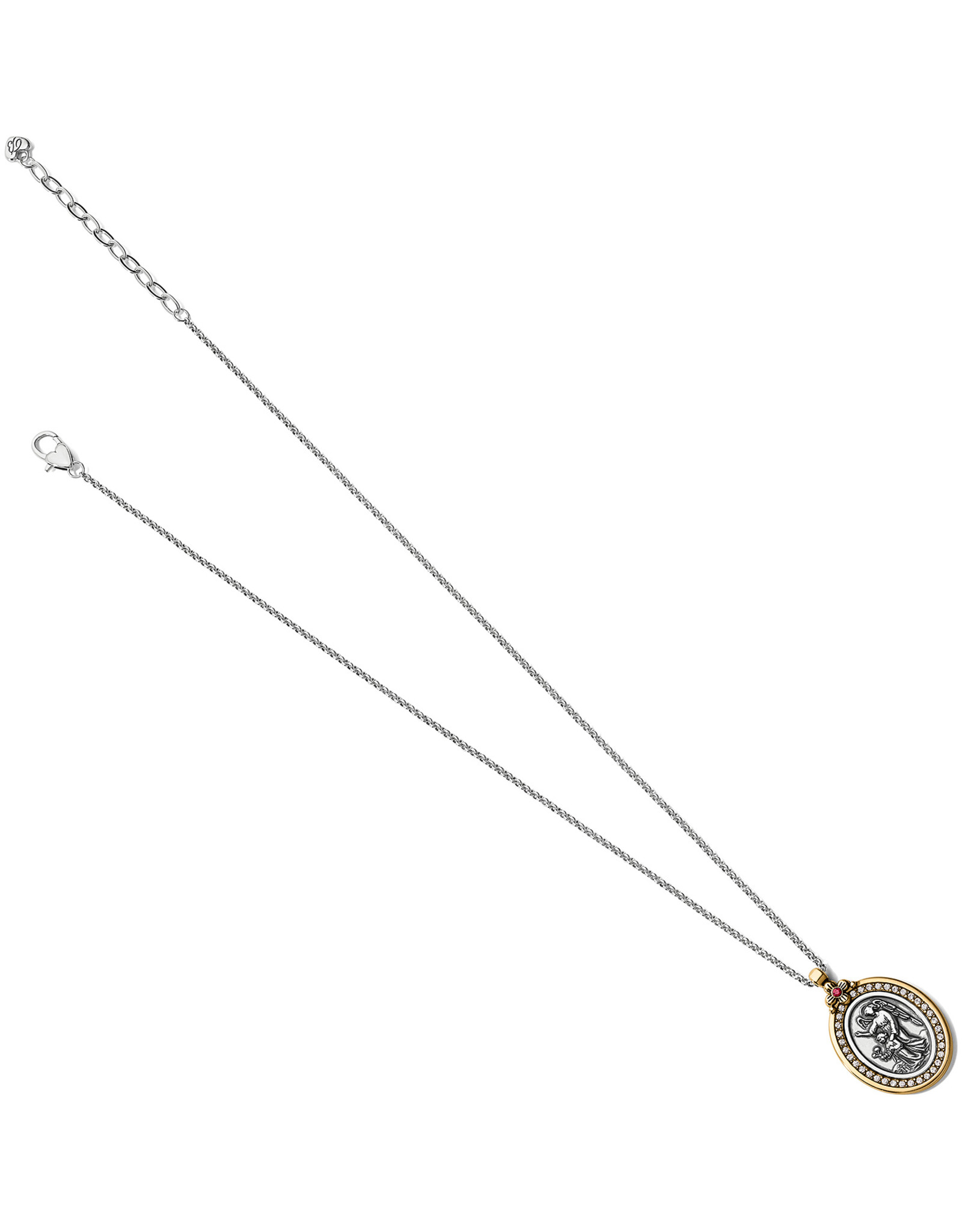 Brighton Brighton JM2983 Guardian Angel Two Tone Necklace